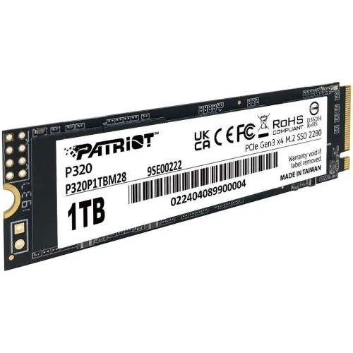 SSD M.2 1Tb Patriot P320P1TBM28 P320 2280