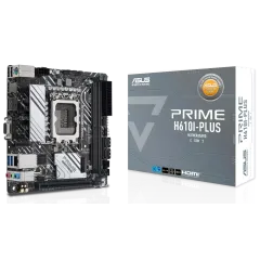 М/П SOC-1700 Asus PRIME H610I-PLUS-CSM Intel H610 2xDDR5 mini-ITX AC