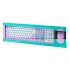 Клавиатура + Мышь Acer OCC200 фиолетовый/зеленый