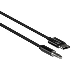 Кабель Jack вилка - Type C 1 м More choice UK22a Black