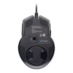 Мышь Оклик GMNG XM007 черный/серый 