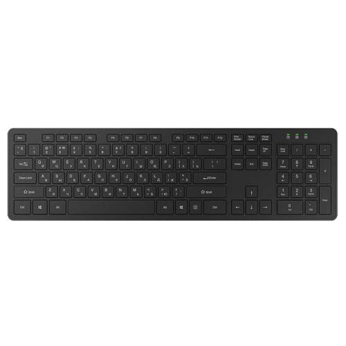 Клавиатура Maxvi KWS-01 Black беспроводная