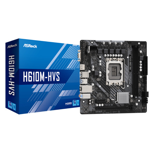 М/П SOC-1700 Asrock H610M-HVS mATX AC`97 8ch(7.1) GbLAN+VGA+HDMI