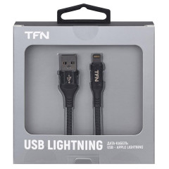 Кабель USB 3.0 A вилка - 8pin 1,2 м TFN-C-BLZ -AL1M-BK черный