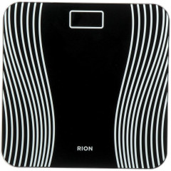 Весы напольные электронные Rion, РТ-902, черные (487994)