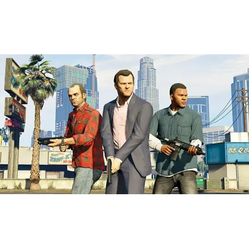 Игра PS4 Grand Theft Auto V. Premium Edition (Русские субтитры)