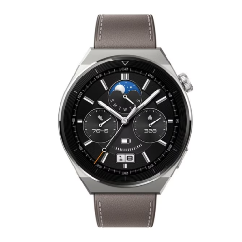 Смарт-часы Huawei GT 3 PRO ODN-B19 Ligth Titanium /Gray Leather