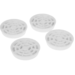 Подставка д/СМА Verygoods VG-101 ( круглые белые)