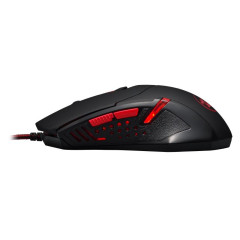 Мышь RedDragon M601BA черный/красный игровая + коврик для мыши 
