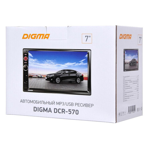 Автомагнитола-FLASH Digma DCR-570 2DIN