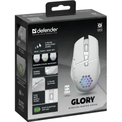 Мышь Defender Glory GM-514 белый 