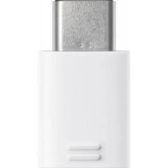 Переходник microUSB - Type C SAMSUNG EE-GN930KWRGRU за 1шт белый