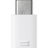 Переходник microUSB - Type C SAMSUNG EE-GN930KWRGRU за 1шт белый