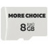 Карта micro-SD 8 GB More choice Class10 MC8 (4610196407505)