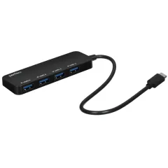 Коммутатор USB 2.0 PERFEO PF-H048 черный (PF D0804)