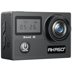 Экшн-камера AKASO BRAVE 4. Цвет: черный.