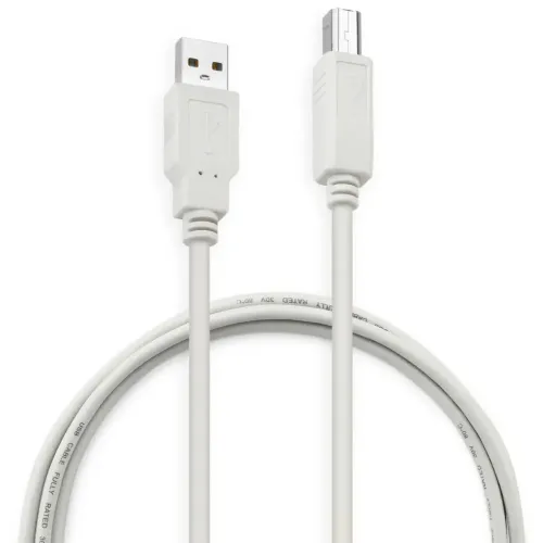 Кабель USB 2.0 A вилка - B вилка 1,5 м Buro USB-A-B-1.5C 