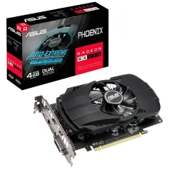 Видеокарта Asus PCI-E PH-RX550-4G-EVO AMD RX550 4096Mb 128 GDDR5 1183/6000 DVIx1/HDMIx1/DPx1/HDCP Re