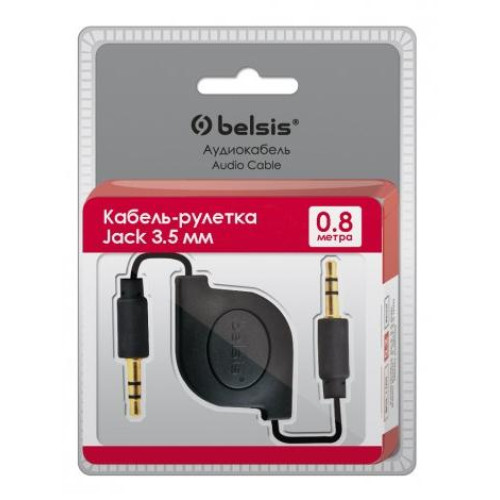 Кабель Jack вилка - Jack вилка Belsis BGL1179 рулетка