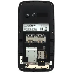 Сотовый телефон TEXET TM-B227 черный