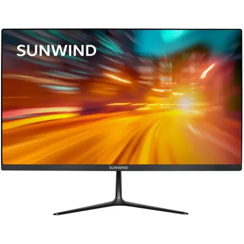 Монитор 21.5" Sunwind SUN-M22BA102 черный VA