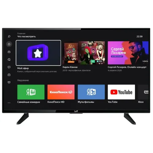 TV LCD 43" LEFF 43F520 SMART Яндекс