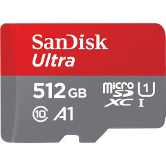 Карта micro-SD 512 GB SanDisk SDSQUAC-512G-GN6MN