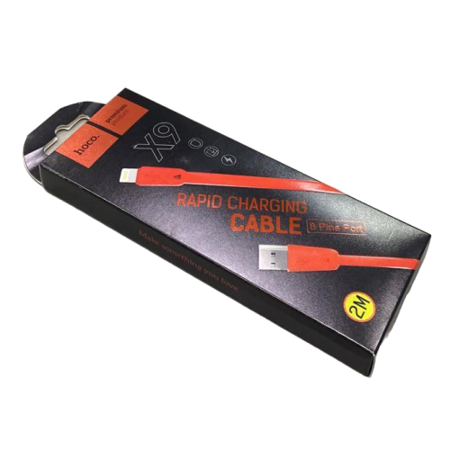 Кабель USB 2.0 A вилка - 8pin 2 м HOCO X9 Red