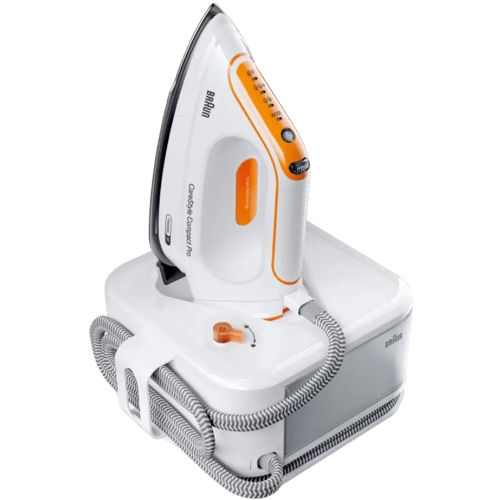 Парогенератор BRAUN IS2561WH белый, оранжевый