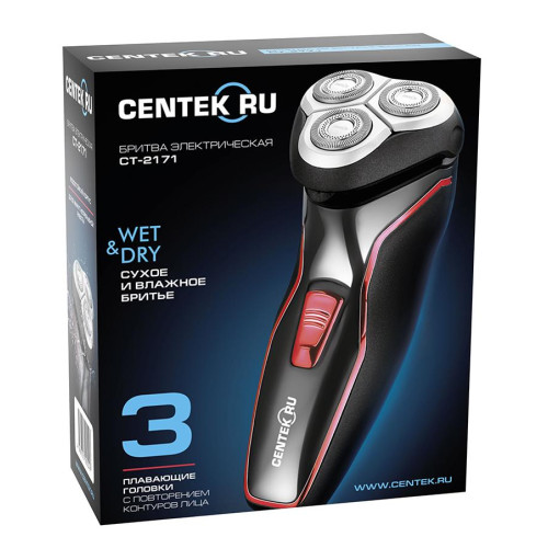 Бритва CENTEK CT-2171 черн