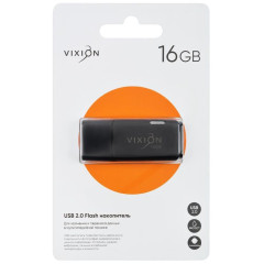 Карта USB2.0 16 GB Vixion Shark Eyes черный