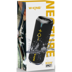 Акустика портативная W-King D320 черный (*8)