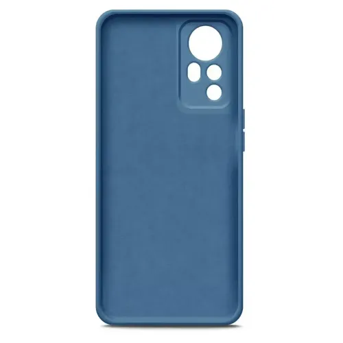 Бампер Xiaomi Redmi Note 12S Borasco Microfiber Case синий