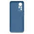 Бампер Xiaomi Redmi Note 12S Borasco Microfiber Case синий