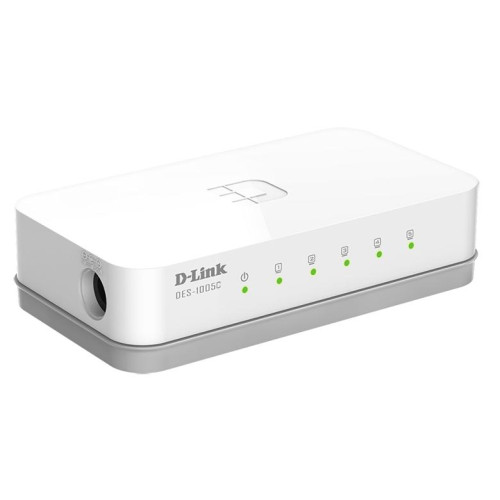 Коммутатор D-Link DES-1005C/A1A неуправляемый 5x10/100BASE-TX