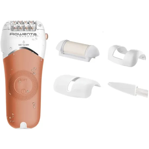 Эпилятор ROWENTA EP4920F0 Aquasoft, коралловый