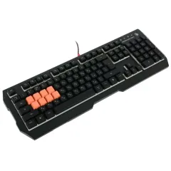 Клавиатура A4 Bloody B188 черный USB Multimedia Gamer LED