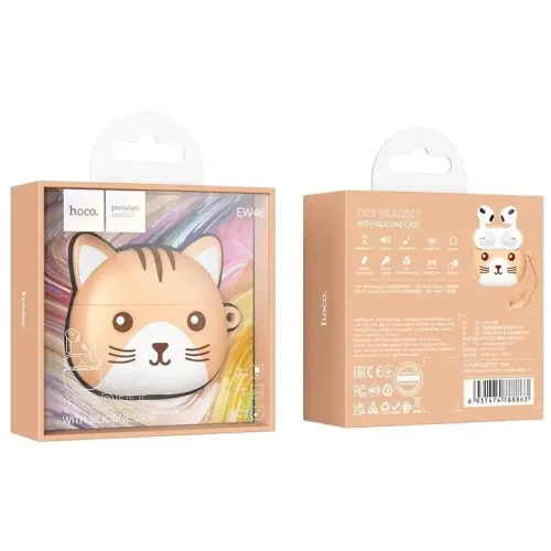 Гарнитура Bluetooth HOCO EW46 Khaki Cat