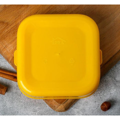 Ланч-бокс FoodVibes «Семь раз поешь», двухуровневый, 800 мл (5004096)