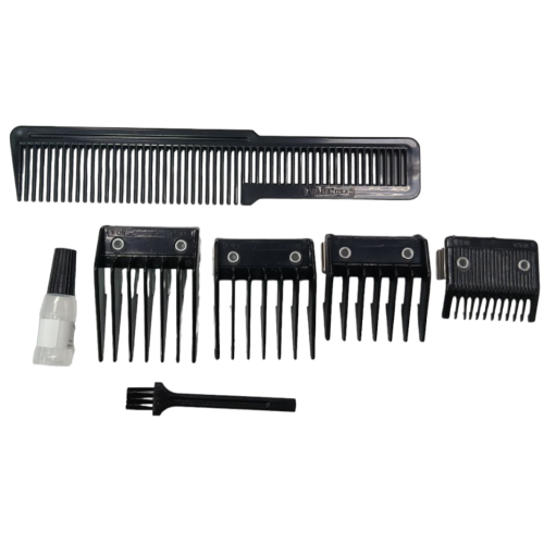 Машинка для стрижки Wahl 8490-008, черный/серебристый, сет.