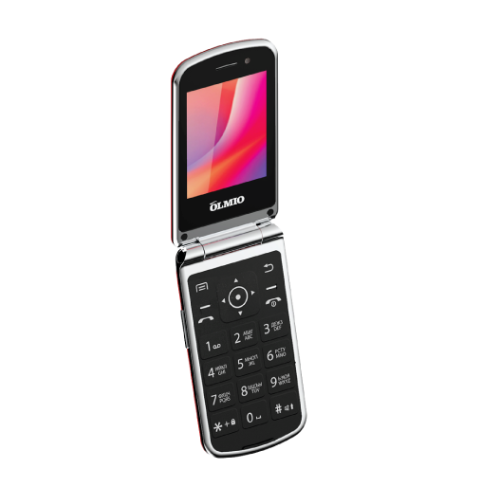 Сотовый телефон Olmio F28 красный (*9)