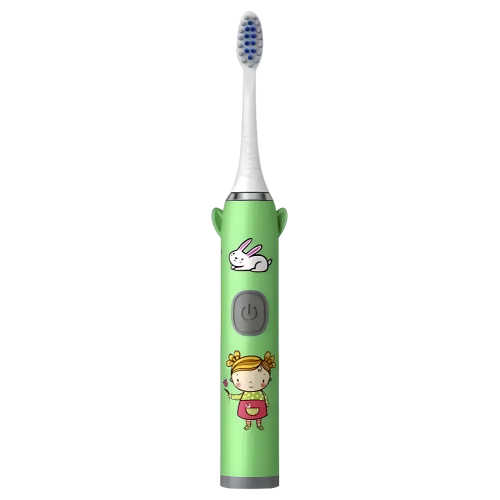 Зубная щетка Smart kids toothbrush, зеленая (844657705)