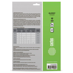 Пленка для ламинирования Cactus 80мкм A4 (25шт) глянцевая CS-LPGA48025