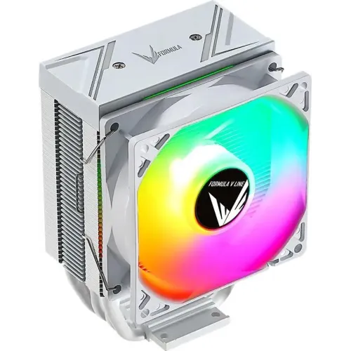 Кулер ALL Formula Ice Burg ARPW 4P ARGB белый 4-pin 17-34dB Al+Cu 170W