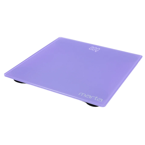 Весы напольные электронные MARTA MT-SC3600, лиловый аметист