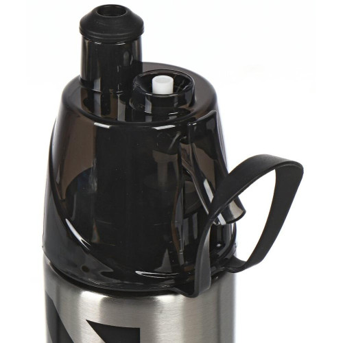 Термобутылка DANIKS с распылителем, 0,5 л, SL-099-grey-black (435635)