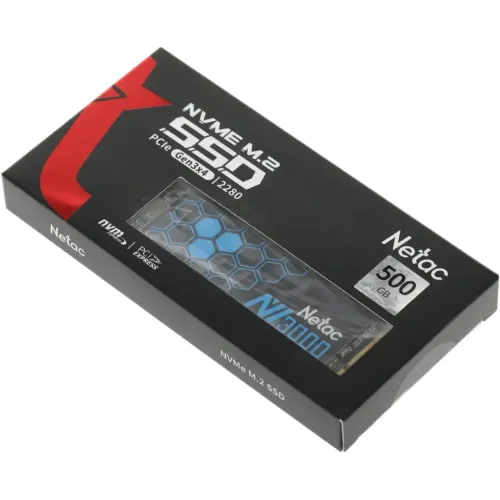 SSD М.2 500Gb Netac NT01NV3000-500-E4X (R:3100 W:2100)