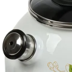 Чайник со свистком Сибирские товары, Лимоны, эмаль, 3 л. (С2717.3)(426271)