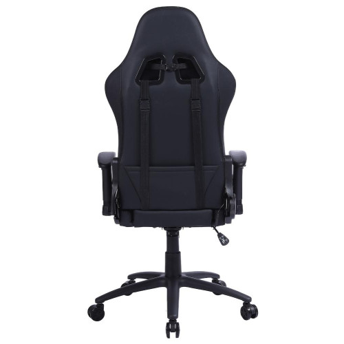 Кресло игровое Cactus CS-CHR-0099BL черный эко.кожа