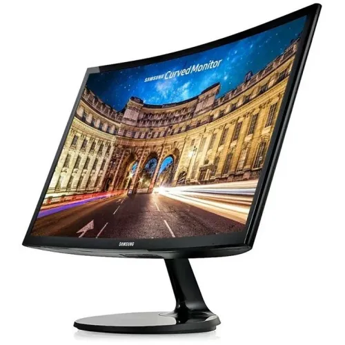 Монитор 23.5" SAMSUNG C24F390FHI черный